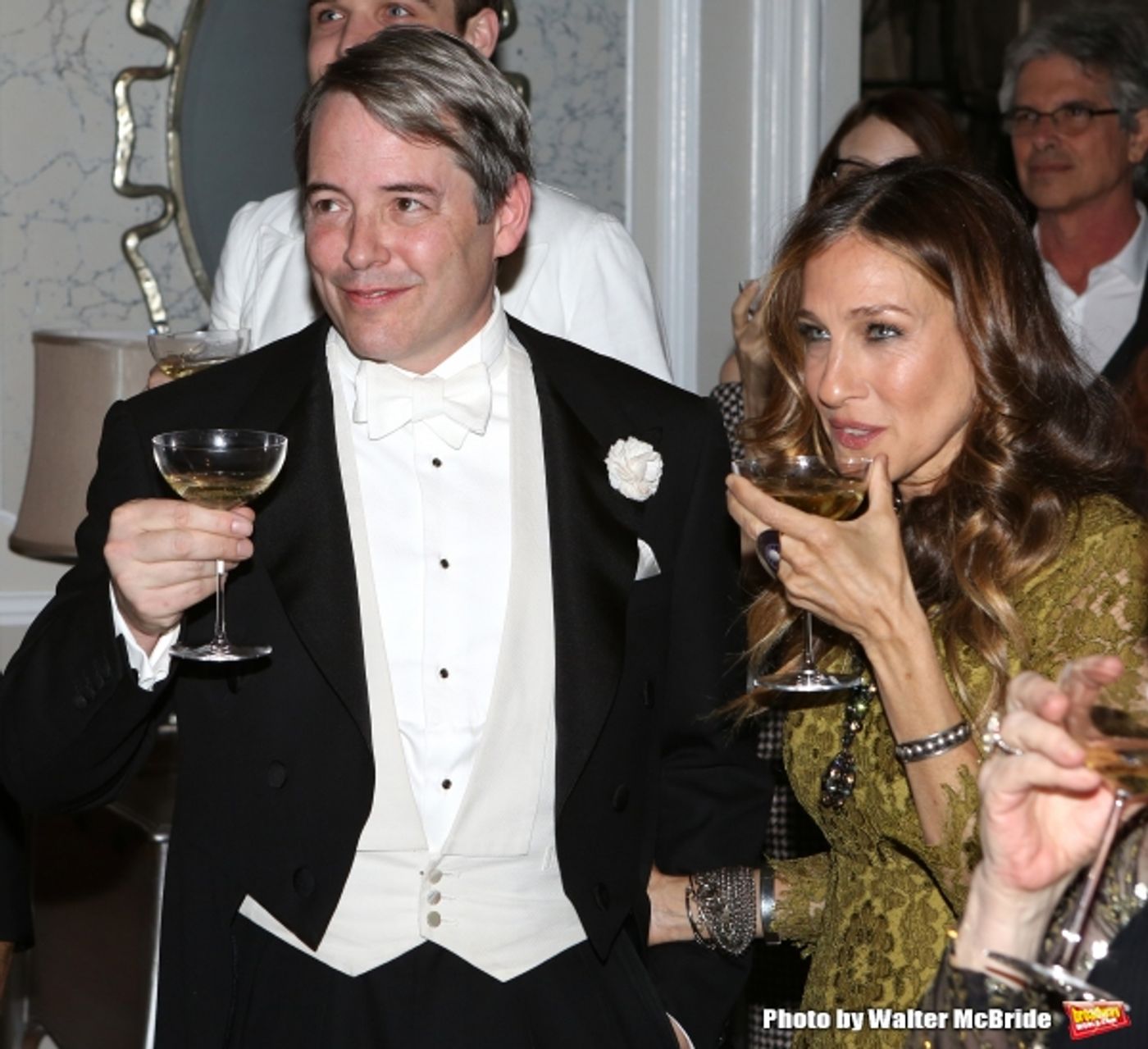 Photo Coverage: Sarah Jessica Parker, Larry David, Diane Sawyer, and More Attend IT's ONLY A PLAY Re-Opening Night Reception  Image