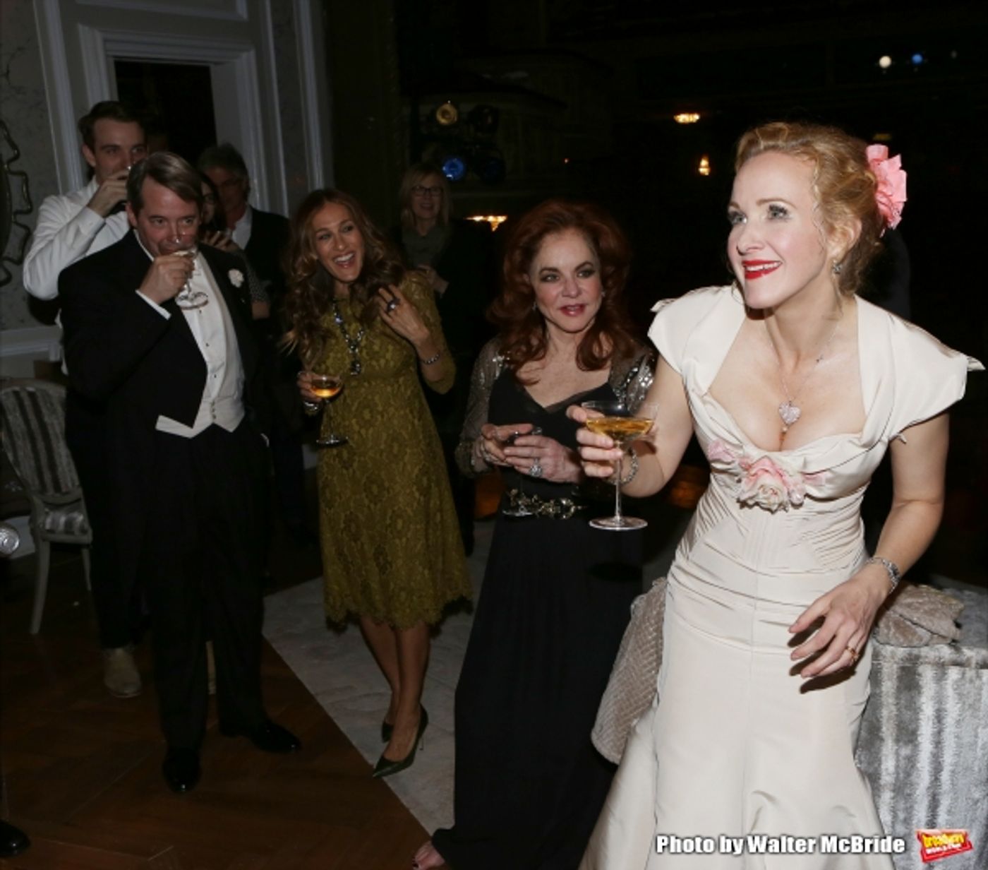 Photo Coverage: Sarah Jessica Parker, Larry David, Diane Sawyer, and More Attend IT's ONLY A PLAY Re-Opening Night Reception  Image