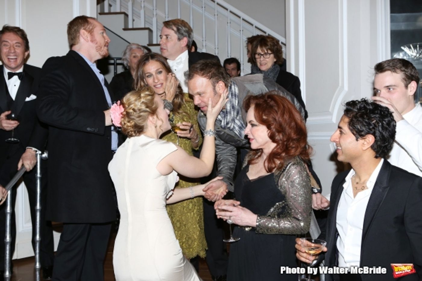 Photo Coverage: Sarah Jessica Parker, Larry David, Diane Sawyer, and More Attend IT's ONLY A PLAY Re-Opening Night Reception  Image