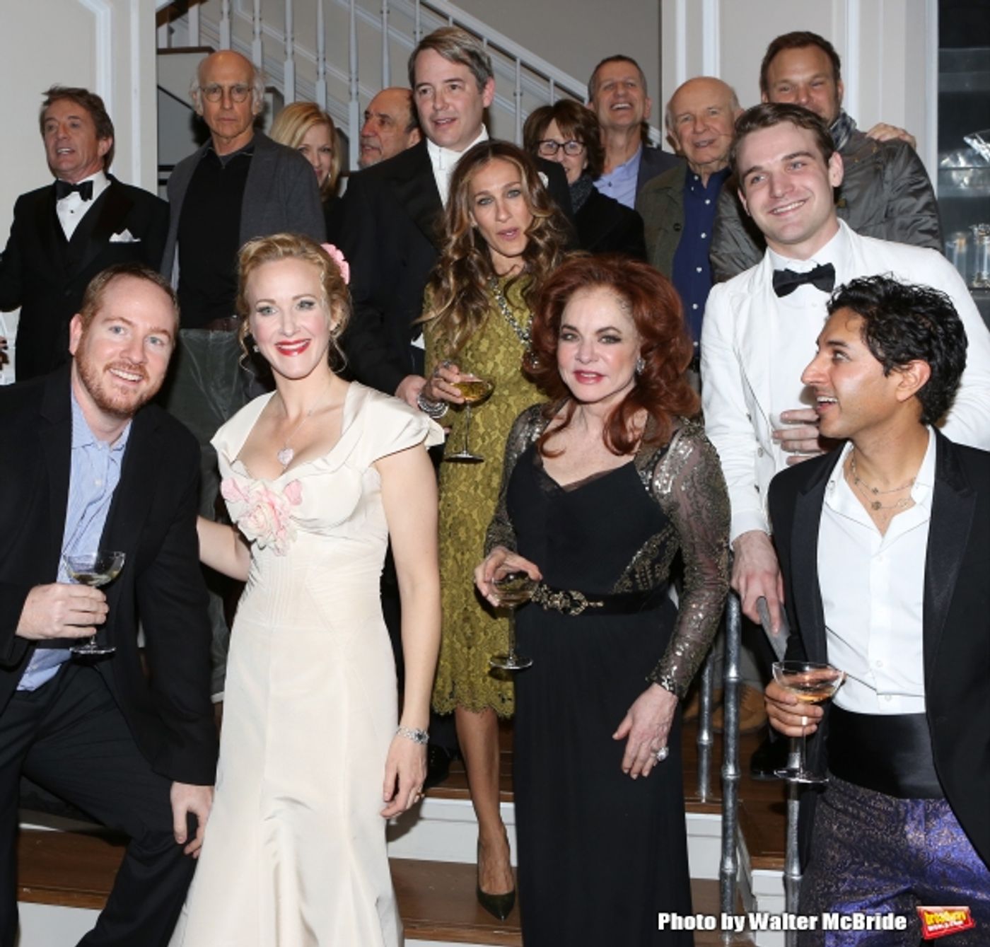 Photo Coverage: Sarah Jessica Parker, Larry David, Diane Sawyer, and More Attend IT's ONLY A PLAY Re-Opening Night Reception  Image