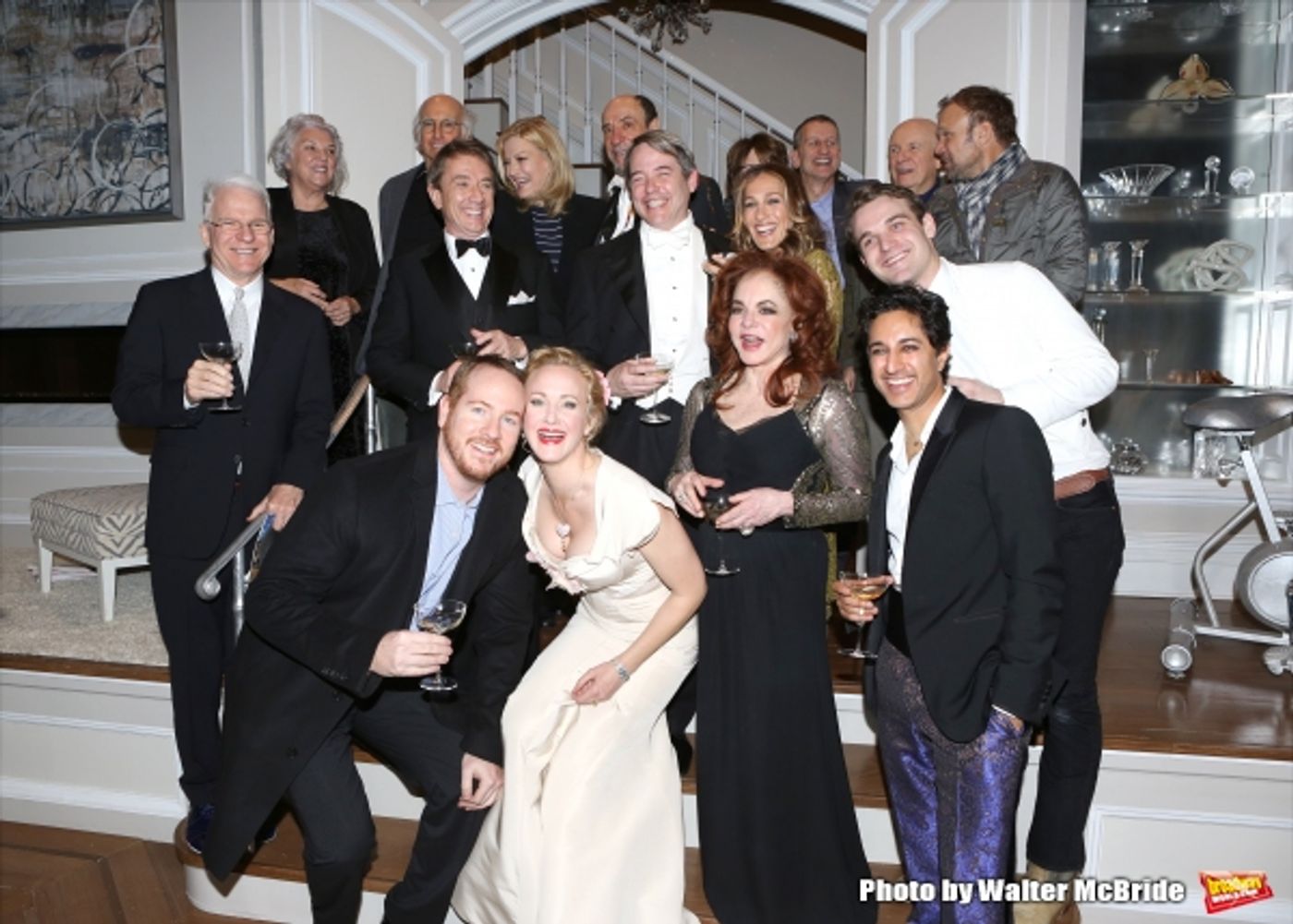 Photo Coverage: Sarah Jessica Parker, Larry David, Diane Sawyer, and More Attend IT's ONLY A PLAY Re-Opening Night Reception  Image