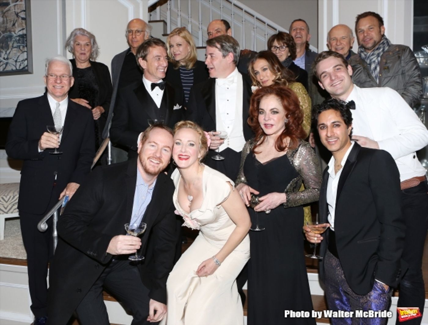 Photo Coverage: Sarah Jessica Parker, Larry David, Diane Sawyer, and More Attend IT's ONLY A PLAY Re-Opening Night Reception  Image