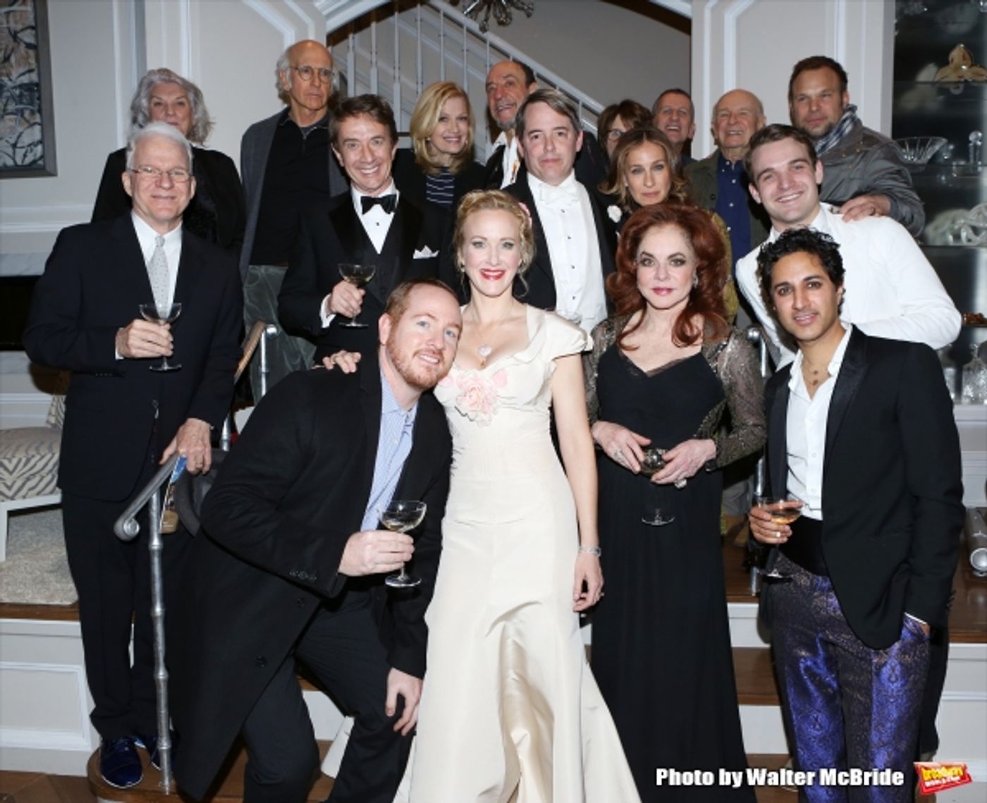 Photo Coverage: Sarah Jessica Parker, Larry David, Diane Sawyer, and More Attend IT's ONLY A PLAY Re-Opening Night Reception  Image