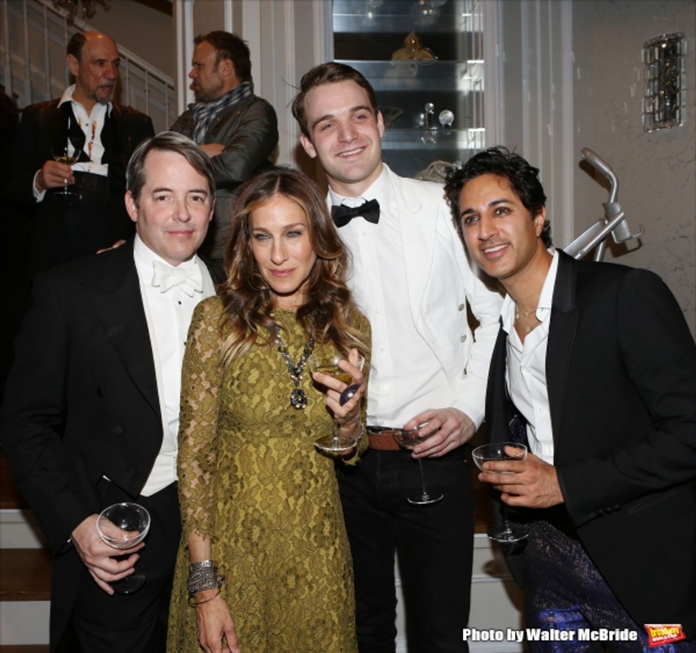 Photo Coverage: Sarah Jessica Parker, Larry David, Diane Sawyer, and More Attend IT's ONLY A PLAY Re-Opening Night Reception  Image