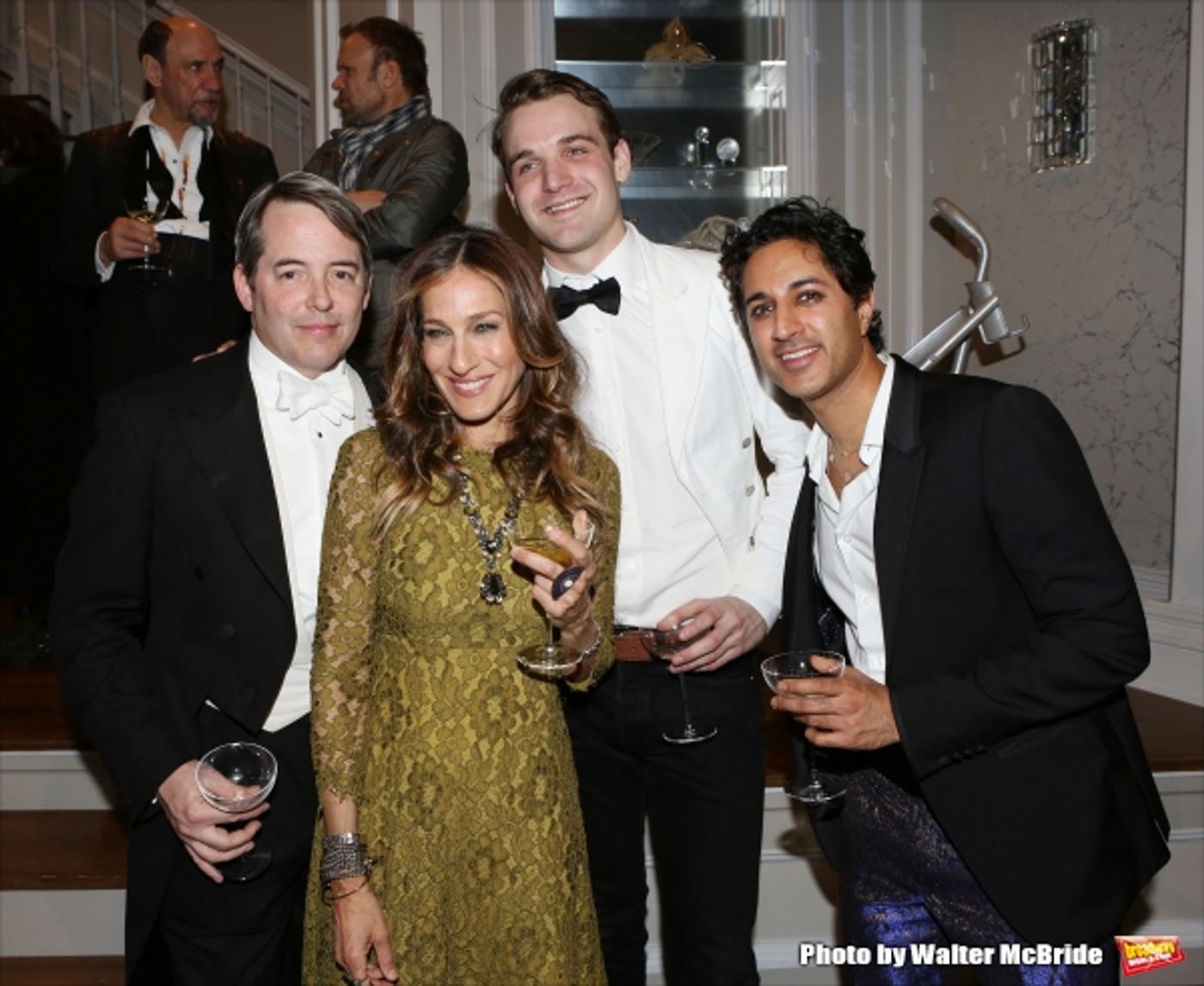 Photo Coverage: Sarah Jessica Parker, Larry David, Diane Sawyer, and More Attend IT's ONLY A PLAY Re-Opening Night Reception  Image