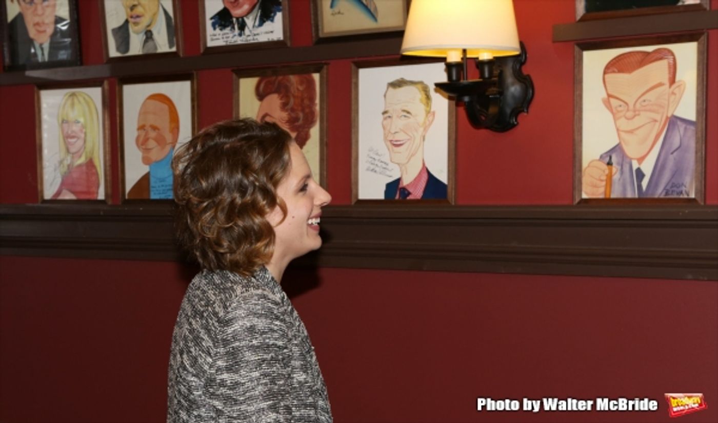 Photo Coverage: BEAUTIFUL's Jessie Mueller Celebrates Caricature Unveiling at Sardi's  Image