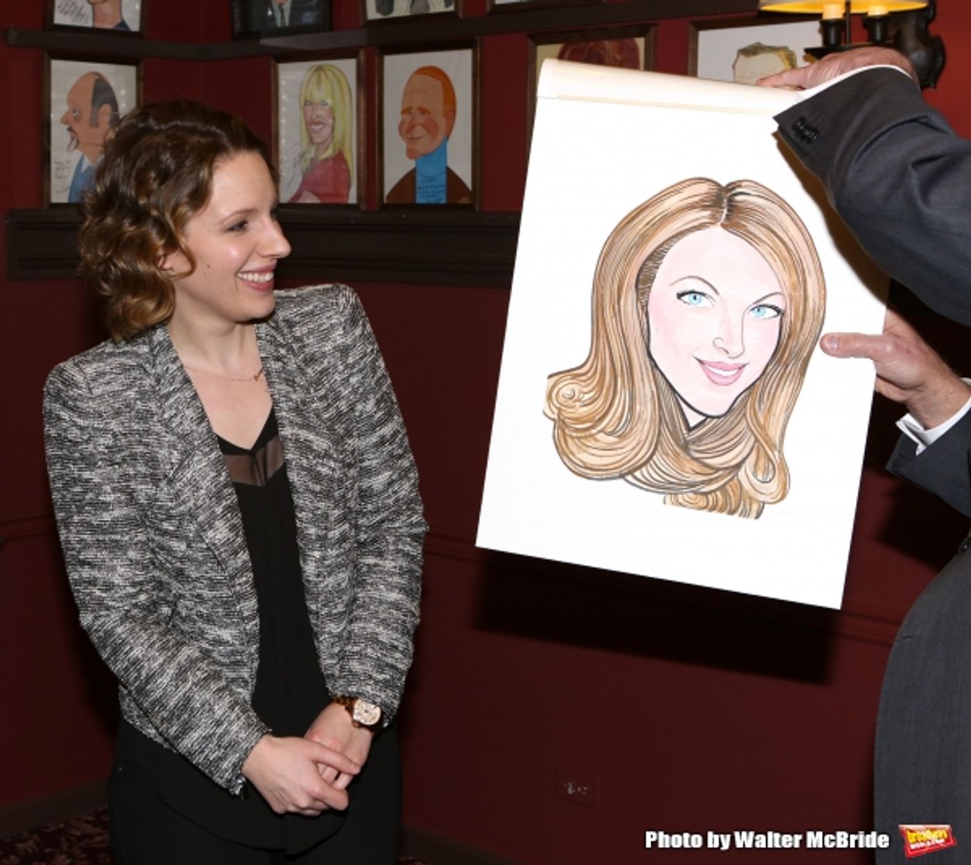 Photo Coverage: BEAUTIFUL's Jessie Mueller Celebrates Caricature Unveiling at Sardi's  Image
