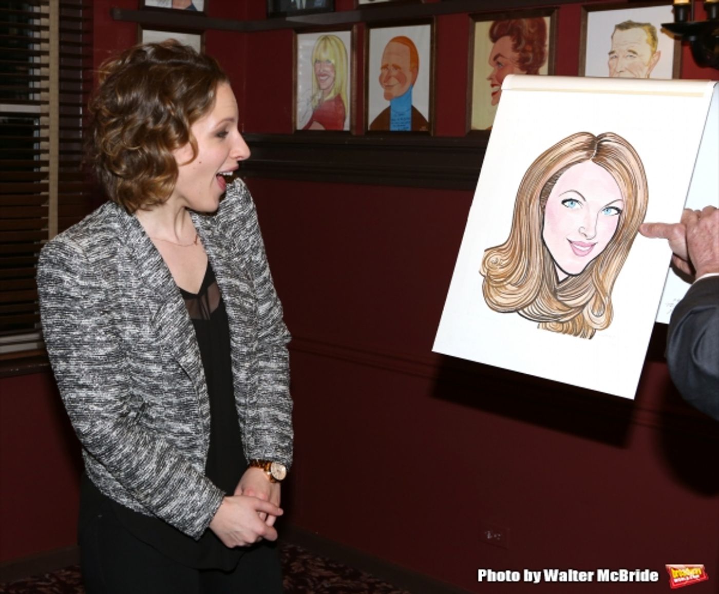 Photo Coverage: BEAUTIFUL's Jessie Mueller Celebrates Caricature Unveiling at Sardi's  Image