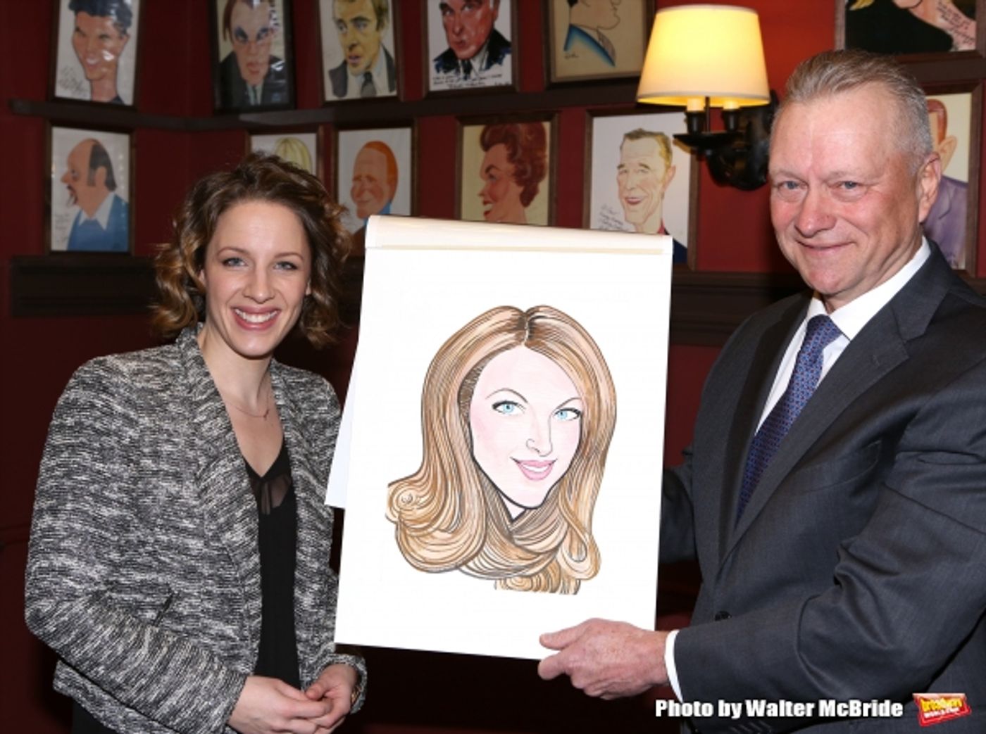 Photo Coverage: BEAUTIFUL's Jessie Mueller Celebrates Caricature Unveiling at Sardi's  Image