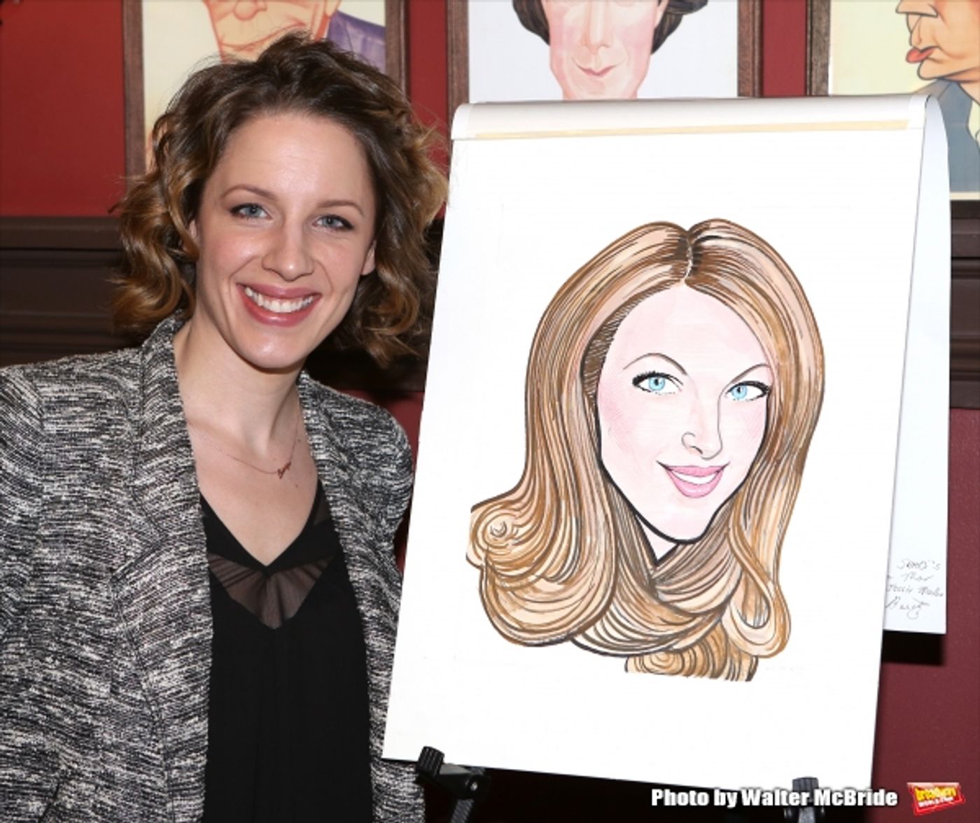 Photo Coverage: BEAUTIFUL's Jessie Mueller Celebrates Caricature Unveiling at Sardi's  Image