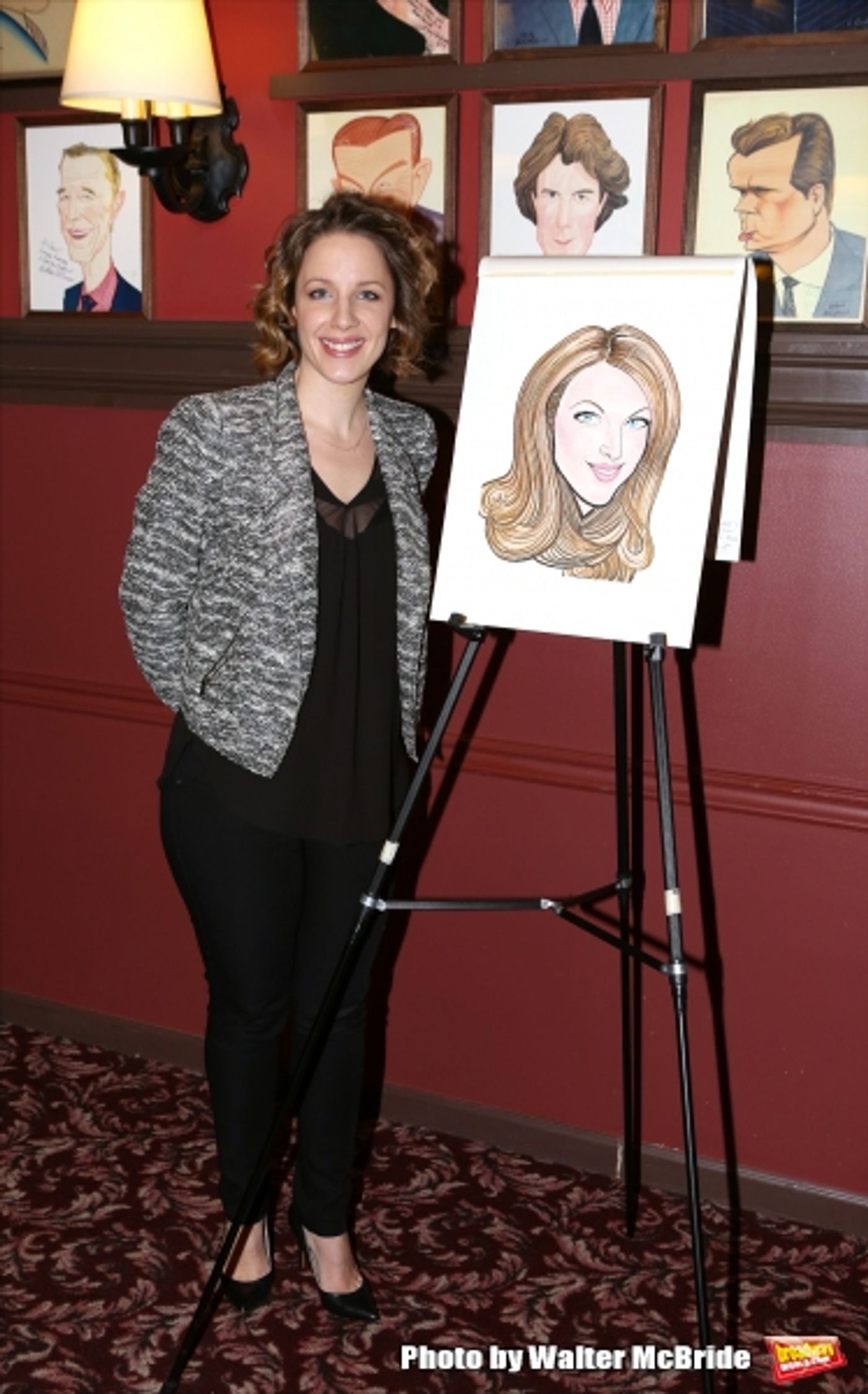 Photo Coverage: BEAUTIFUL's Jessie Mueller Celebrates Caricature Unveiling at Sardi's  Image