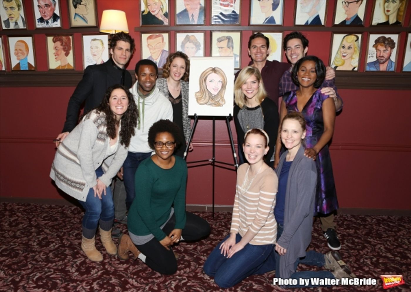 Photo Coverage: BEAUTIFUL's Jessie Mueller Celebrates Caricature Unveiling at Sardi's  Image