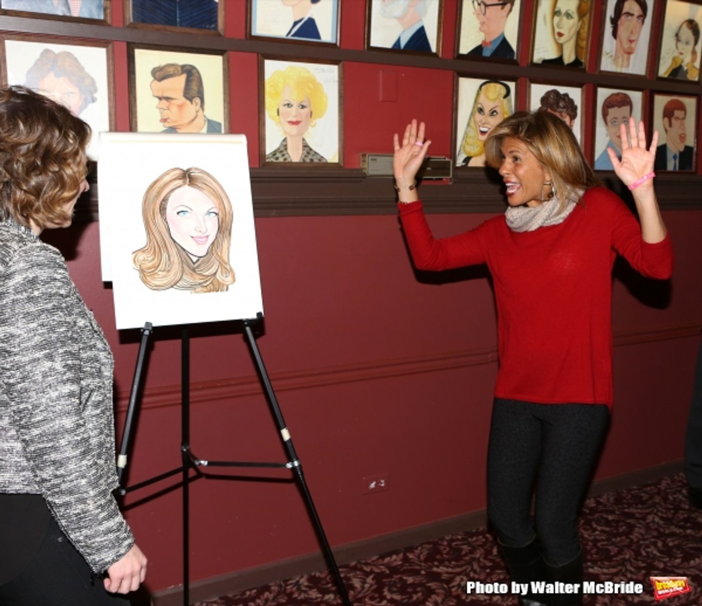 Photo Coverage: BEAUTIFUL's Jessie Mueller Celebrates Caricature Unveiling at Sardi's  Image