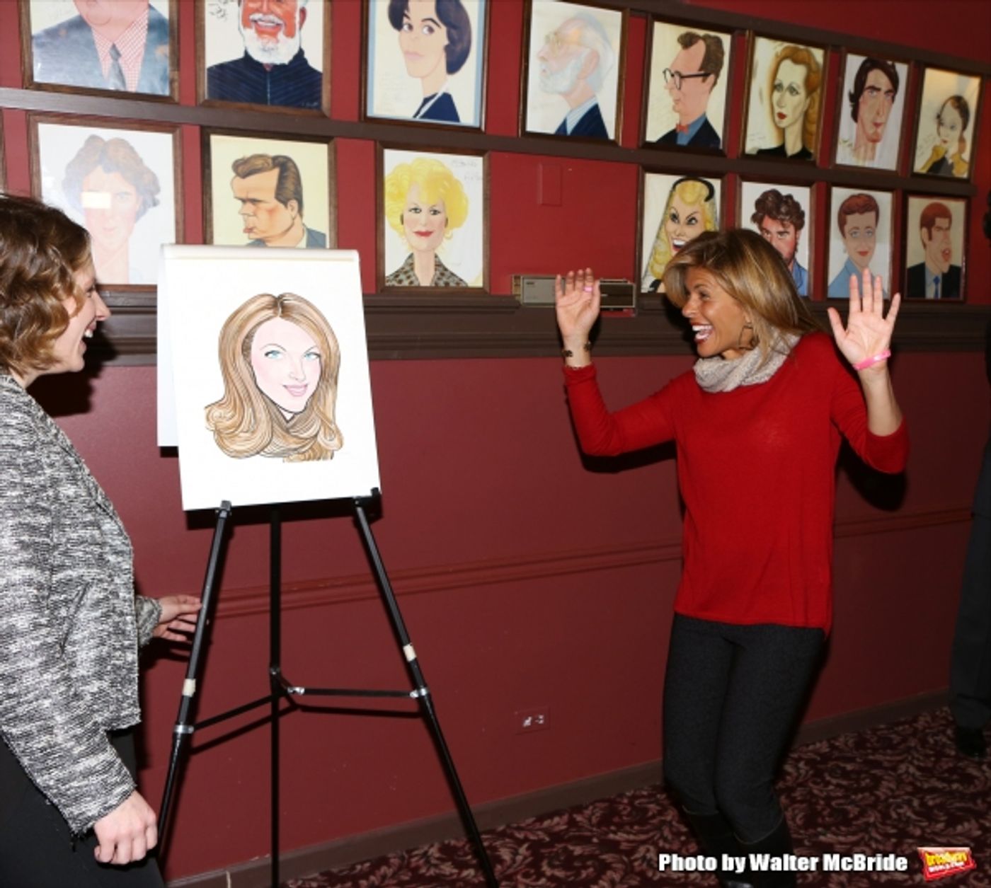 Photo Coverage: BEAUTIFUL's Jessie Mueller Celebrates Caricature Unveiling at Sardi's  Image