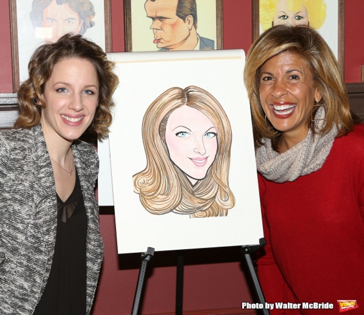 Photo Coverage: BEAUTIFUL's Jessie Mueller Celebrates Caricature Unveiling at Sardi's  Image