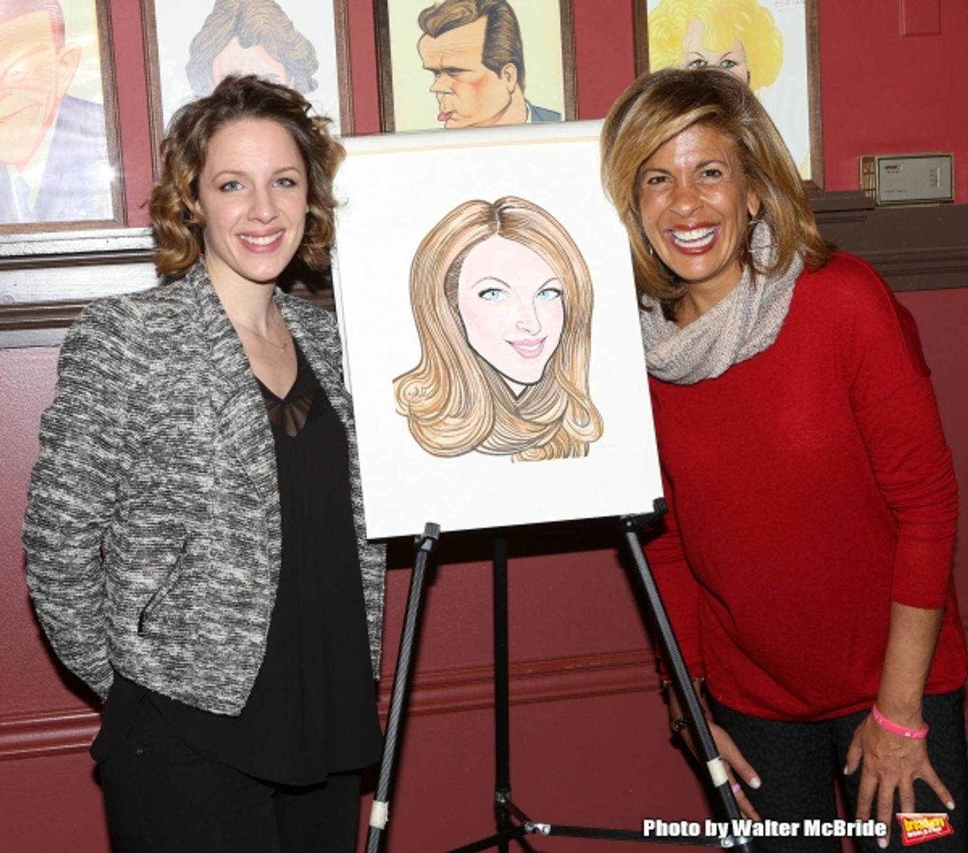 Photo Coverage: BEAUTIFUL's Jessie Mueller Celebrates Caricature Unveiling at Sardi's  Image