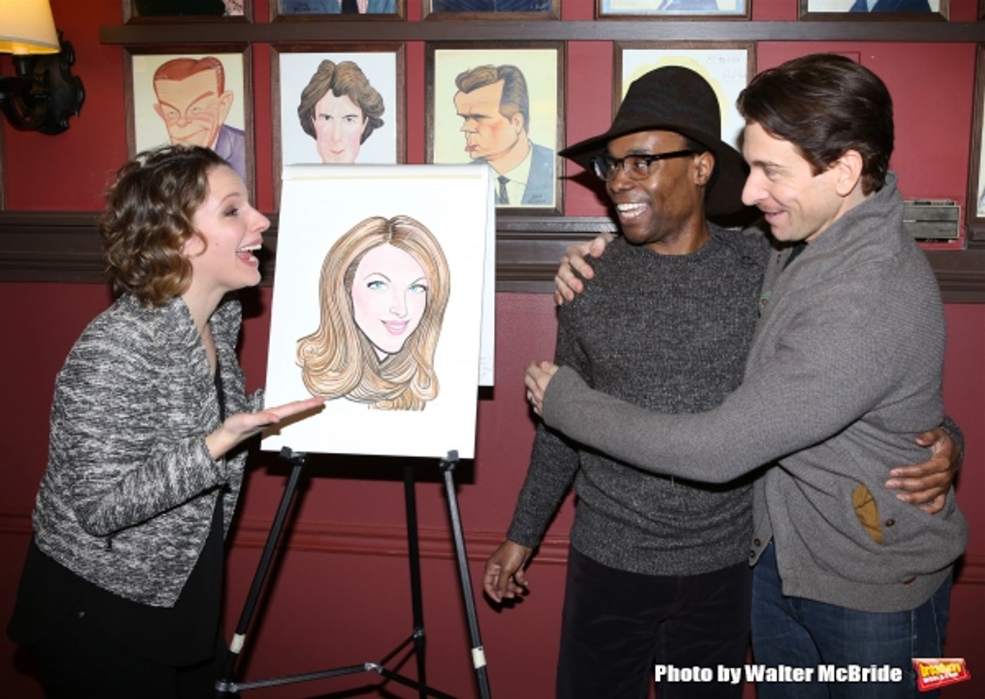 Photo Coverage: BEAUTIFUL's Jessie Mueller Celebrates Caricature Unveiling at Sardi's  Image