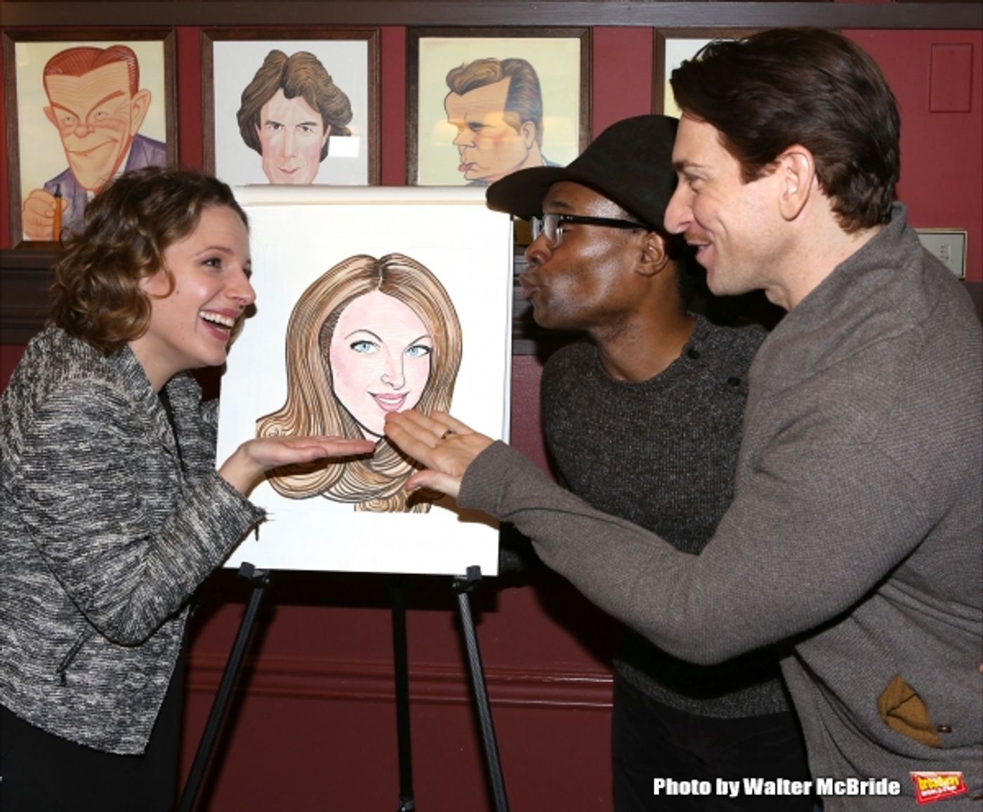 Photo Coverage: BEAUTIFUL's Jessie Mueller Celebrates Caricature Unveiling at Sardi's  Image