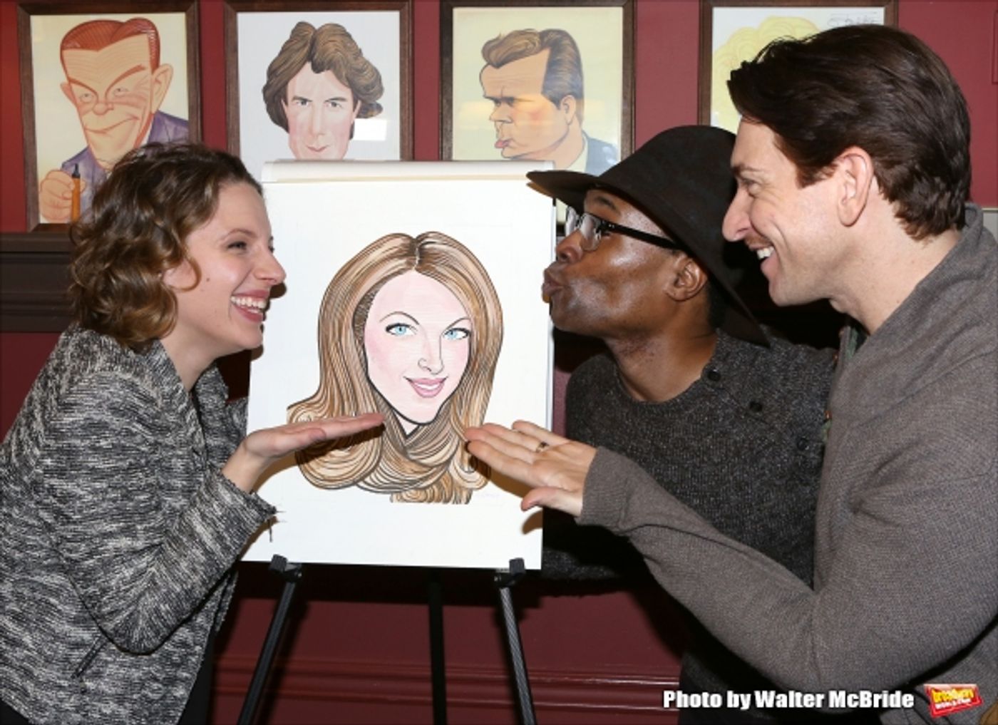 Photo Coverage: BEAUTIFUL's Jessie Mueller Celebrates Caricature Unveiling at Sardi's  Image