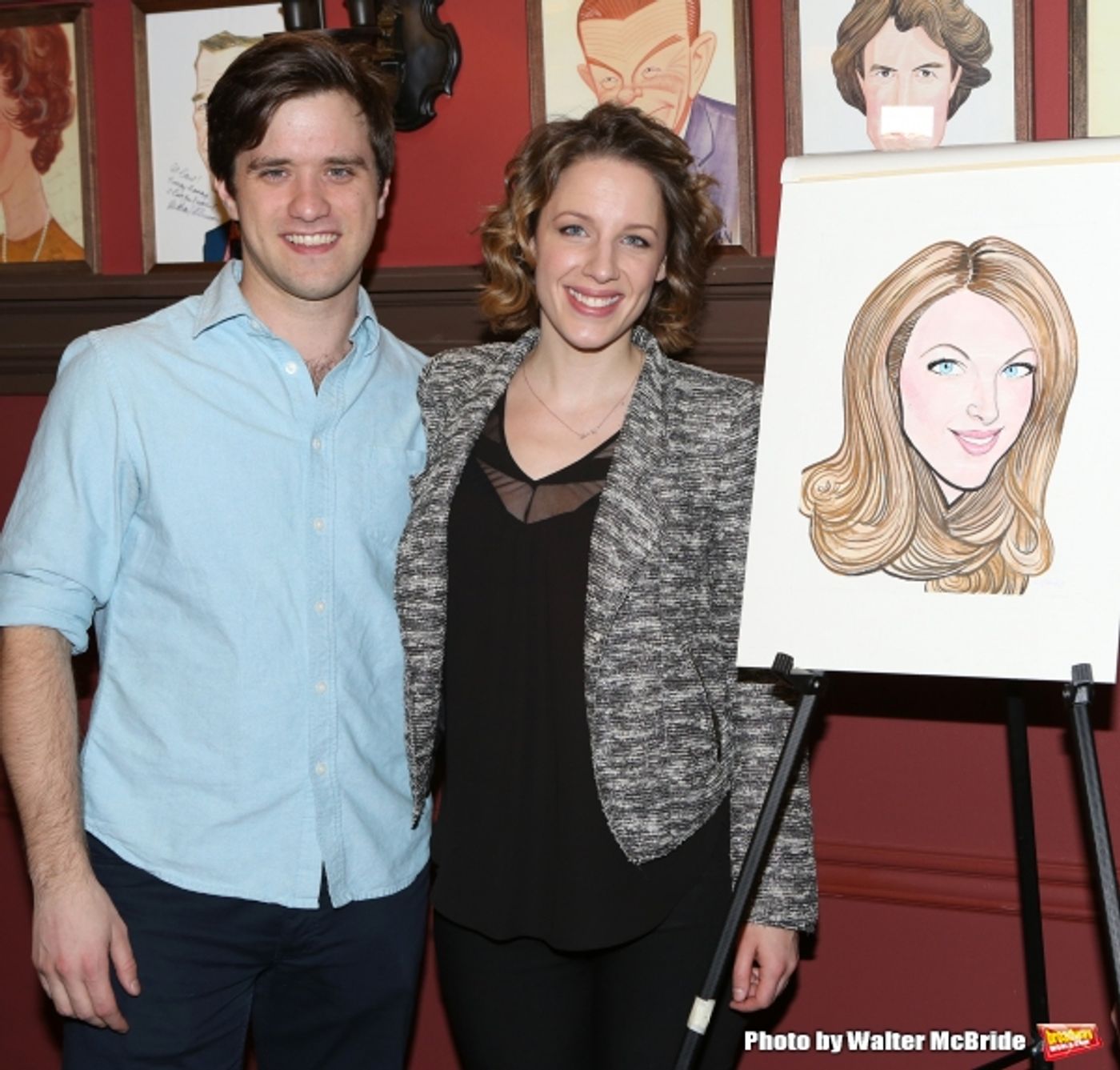 Photo Coverage: BEAUTIFUL's Jessie Mueller Celebrates Caricature Unveiling at Sardi's  Image