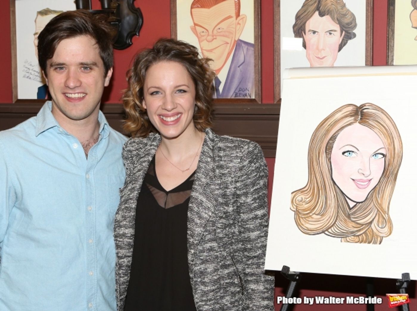 Photo Coverage: BEAUTIFUL's Jessie Mueller Celebrates Caricature Unveiling at Sardi's  Image