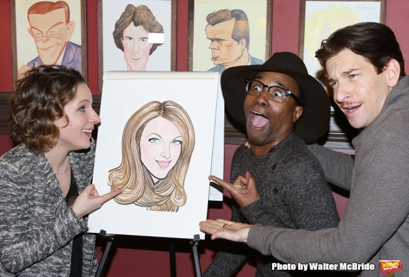 Photo Coverage: BEAUTIFUL's Jessie Mueller Celebrates Caricature Unveiling at Sardi's  Image