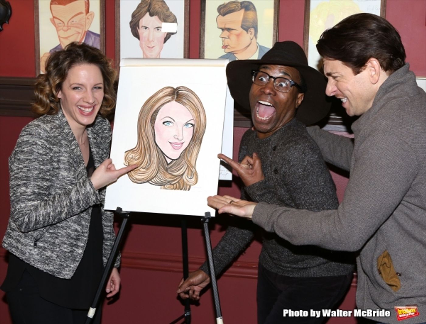 Photo Coverage: BEAUTIFUL's Jessie Mueller Celebrates Caricature Unveiling at Sardi's  Image
