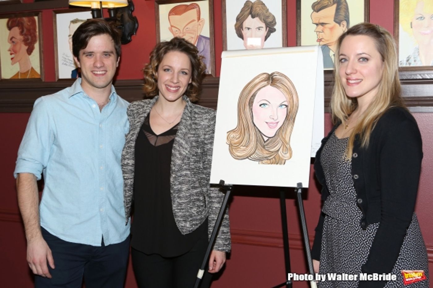 Photo Coverage: BEAUTIFUL's Jessie Mueller Celebrates Caricature Unveiling at Sardi's  Image