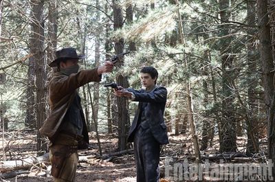 Michael Fassbender and Kodi Smitt-McPhee Photo