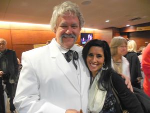 Joseph Sellars (Balladeer/Mark Twain) and wife, Denise Sellars Photo