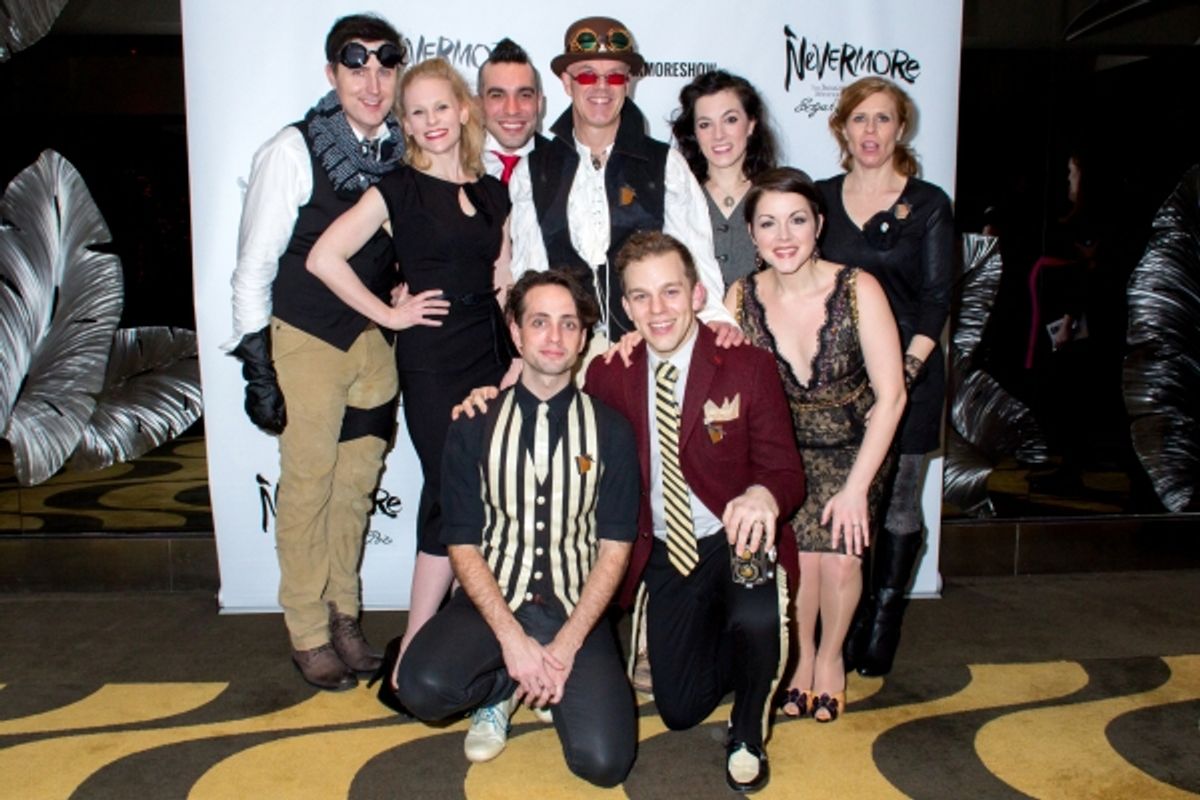 Garrett Ross, Shannon Blanchet, Gaelan Beatty, Scott Shepley, Jonathan Christenson, Ryan Parker, Beth Graham, Lindsie Van Winkle, Laura Krewski at 