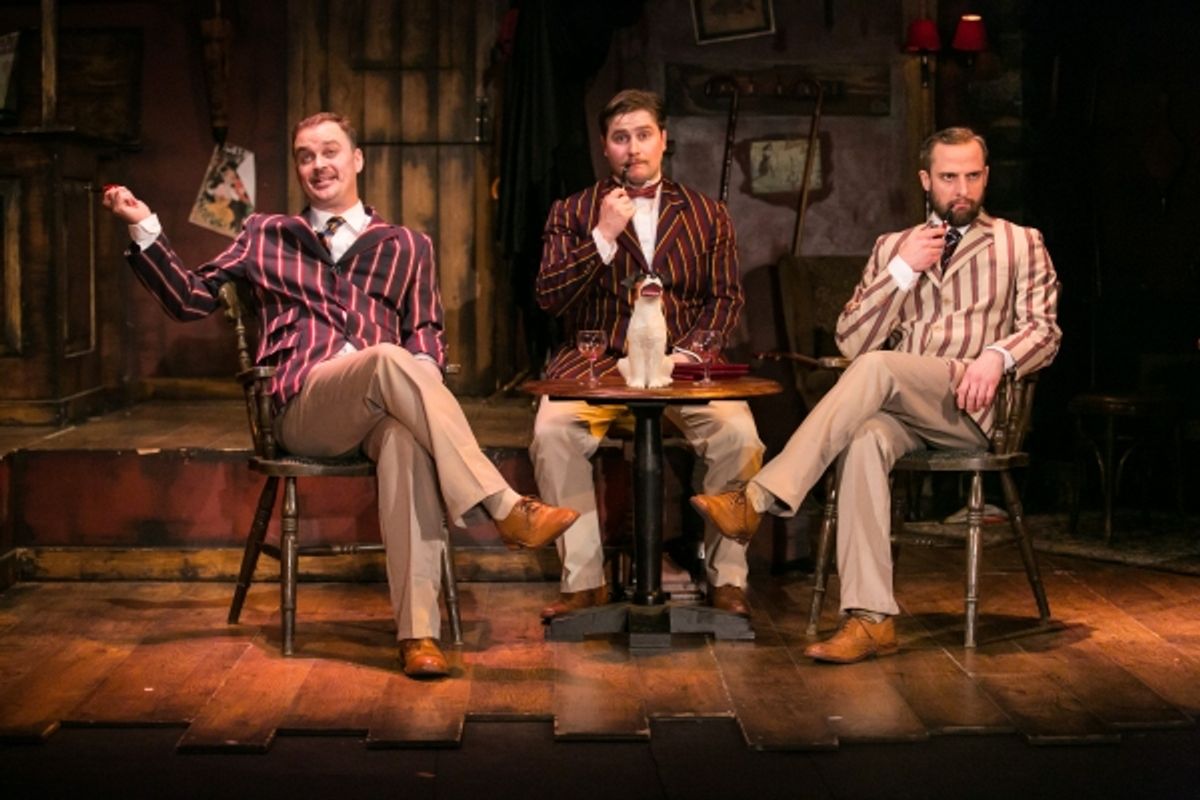 David Partridge, Tom Hackney,  Michael Rouse at 