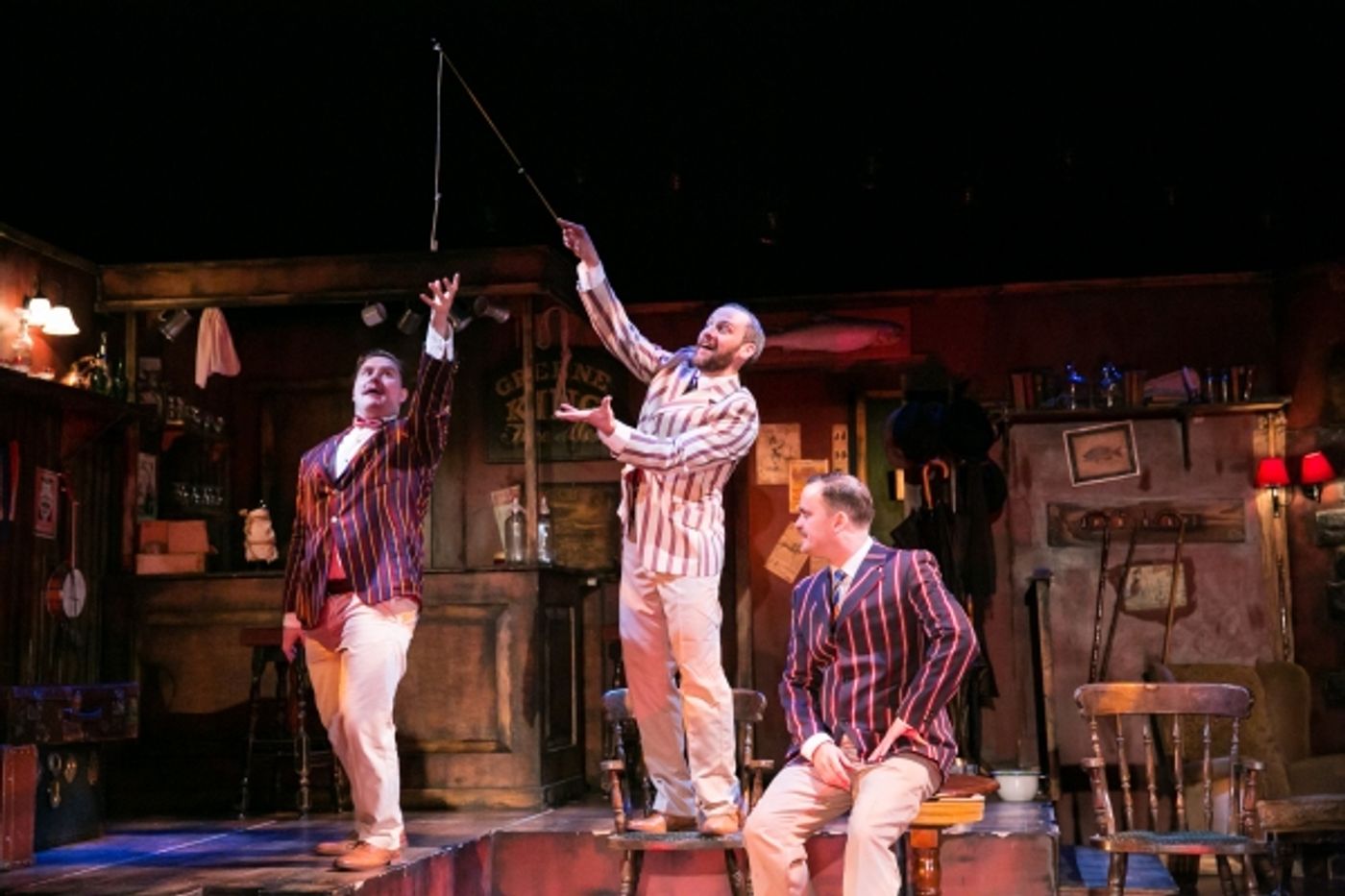 Photo Flash: First Look at THREE MEN IN A BOAT UK Tour  Image
