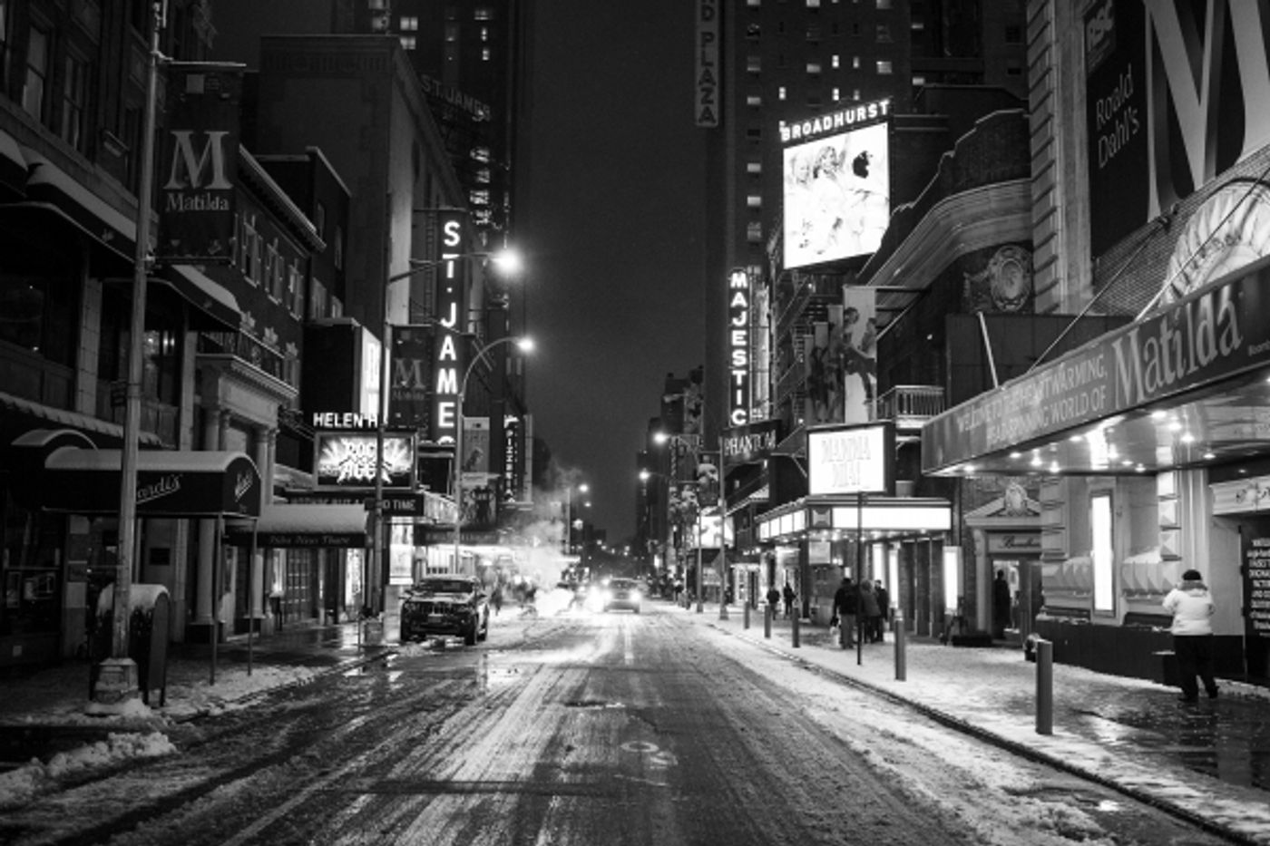 Photo Coverage: Broadway Shuts Down in Preparation for Winter Storm Juno!  Image