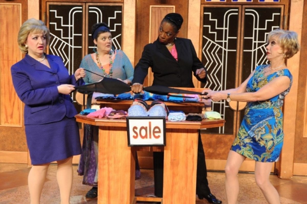 Linda Boston, Megan Cavanagh, Annette Houlian Verdolino, Cherie Price at 