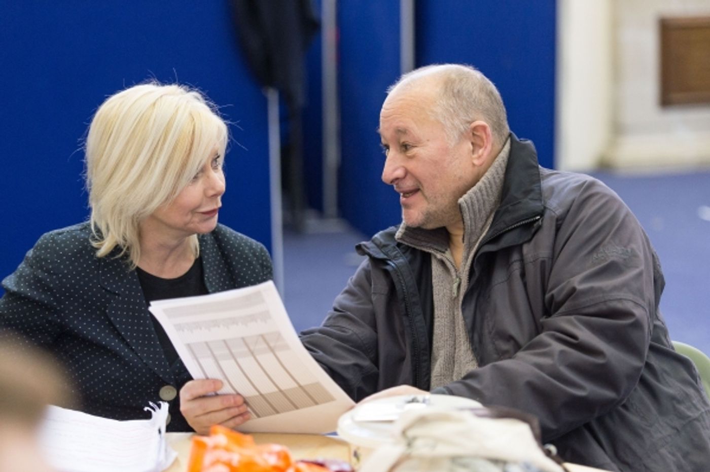 Photo Flash: In Rehearsal with James Dreyfus & More for UK Tour of HARVEY  Image