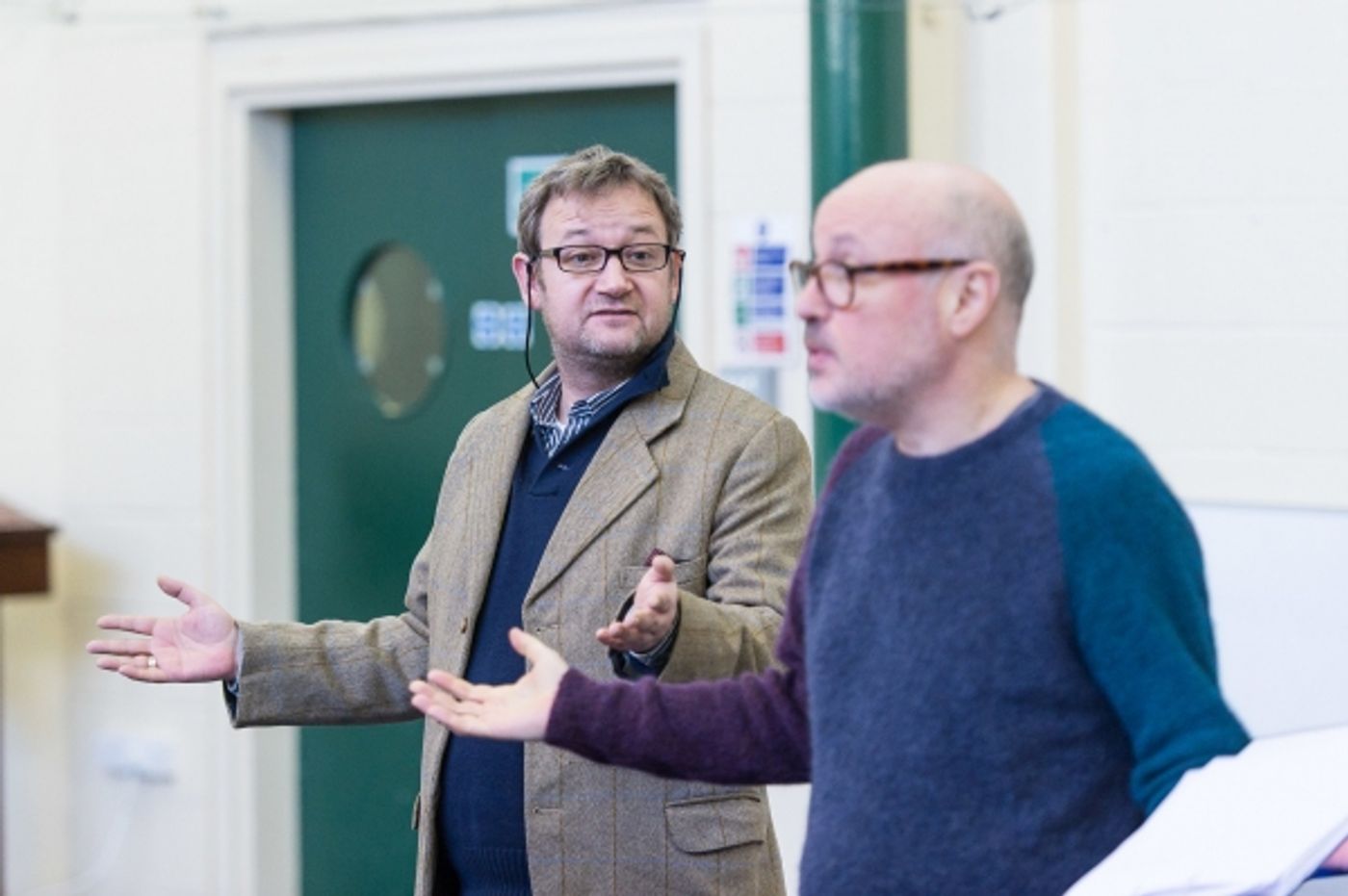 Photo Flash: In Rehearsal with James Dreyfus & More for UK Tour of HARVEY  Image