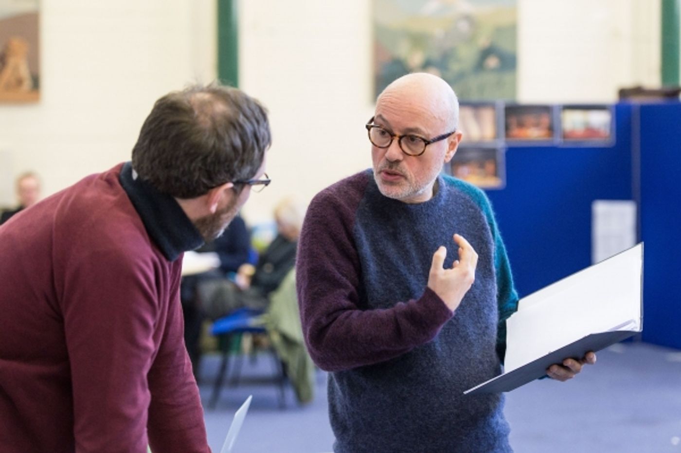 Photo Flash: In Rehearsal with James Dreyfus & More for UK Tour of HARVEY  Image