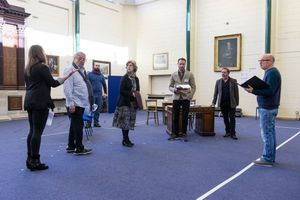 Ingrid Oliver, Desmond Barrit, Youssef Kerkour, Maureen Lipman, Jack Hawkins, David Bamber and Lindsay Posner @ BroadwayWorld Ingrid Oliver, Desmond Barrit, Youssef Kerkour, Maureen Lipman, Jack Hawkins, David B Photo