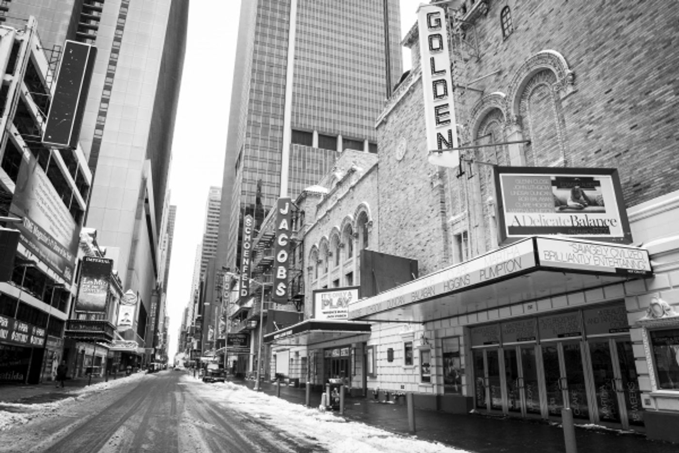 Photo Coverage: Juno Recovery! Broadway Clears the Snow for Performances Tonight  Image