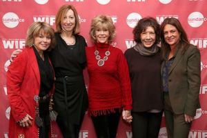 Pat Mitchell, Keri Putnam, Jane Fonda, Lily Tomlin and Cathy Schulman @ BroadwayWorld Pat Mitchell, Keri Putnam, Jane Fonda, Lily Tomlin and Cathy Schulman Photo