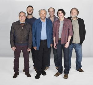 The cast of The Twenty-seventh Man: (from left) Robert Dorfman, Lowell Byers, Hal Linden, James Shanklin, Eli Gelb, and Ron Orbach. @ BroadwayWorld The cast of The Twenty-seventh Man: (from left) Robert Dorfman, Lowell Byers, Hal Lin Photo