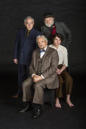 Robert Dorfman appears as Vasily Korinsky, Hal Linden as Yevgeny Zunser, Ron Orbach a Photo