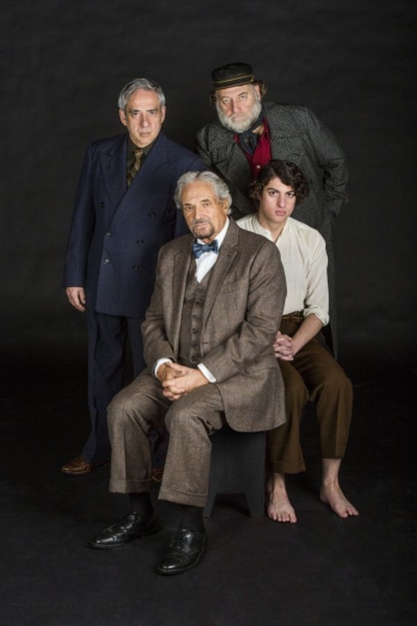 Robert Dorfman appears as Vasily Korinsky, Hal Linden as Yevgeny Zunser, Ron Orbach a Photo