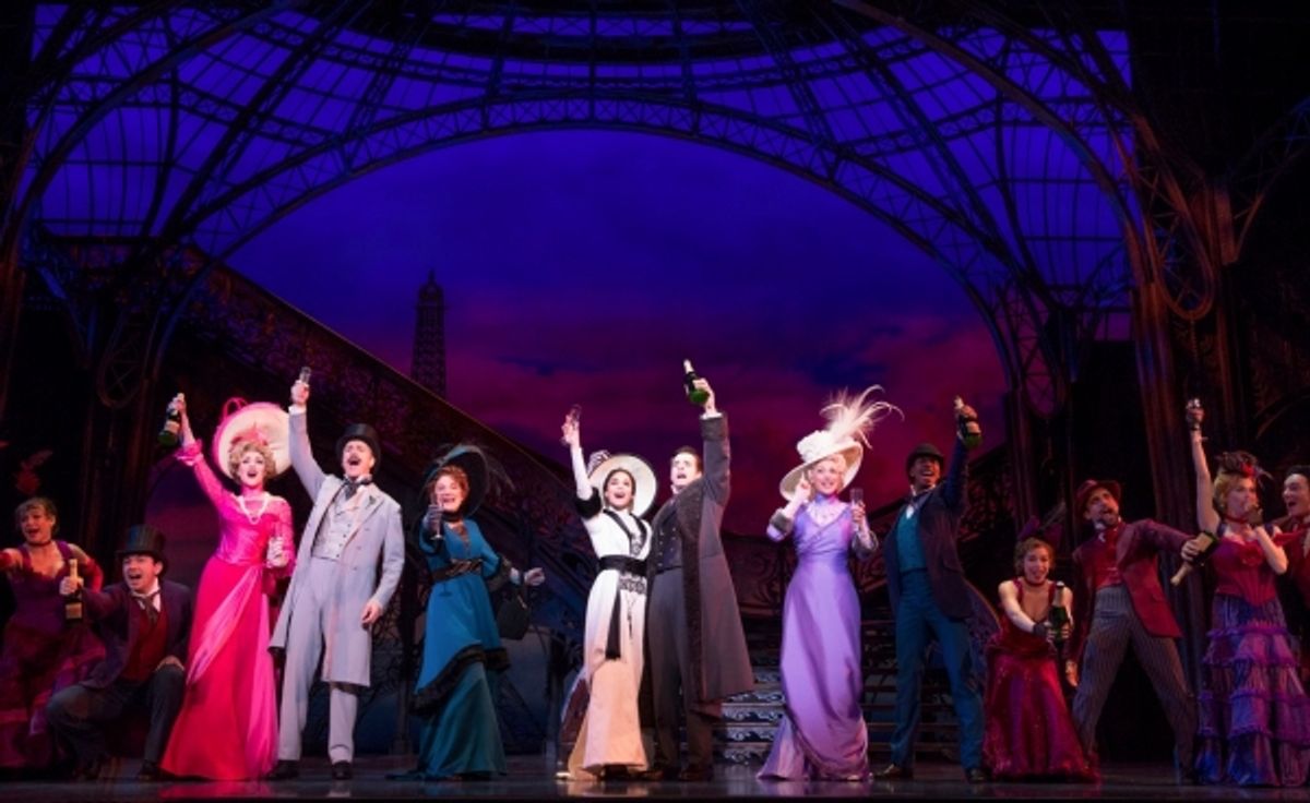 Steffanie Leigh, Howard McGillin, Victoria Clark, Vanessa HUdges, Corey Cott, Dee Hoty at 