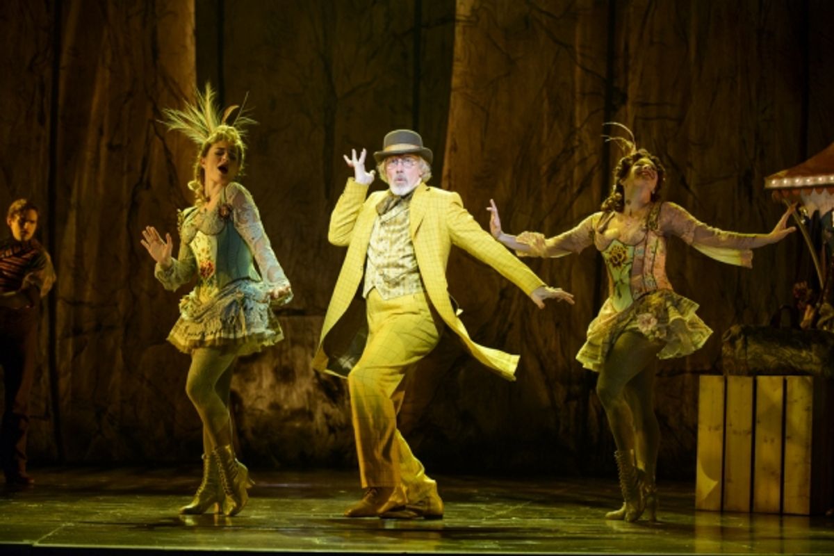 Jessica Lee Goldyn, Terrence Mann, and Lisa Gadja  at 