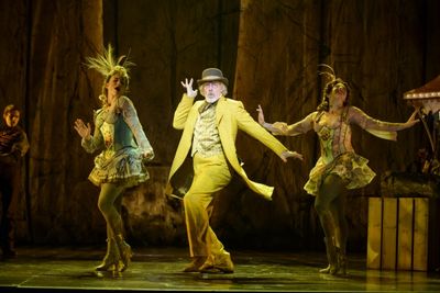 Jessica Lee Goldyn, Terrence Mann, and Lisa Gadja  Photo