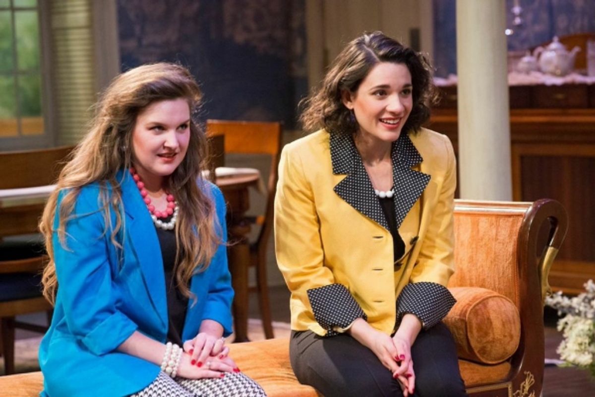 Angela Sandall, Kathryn Acosta at 