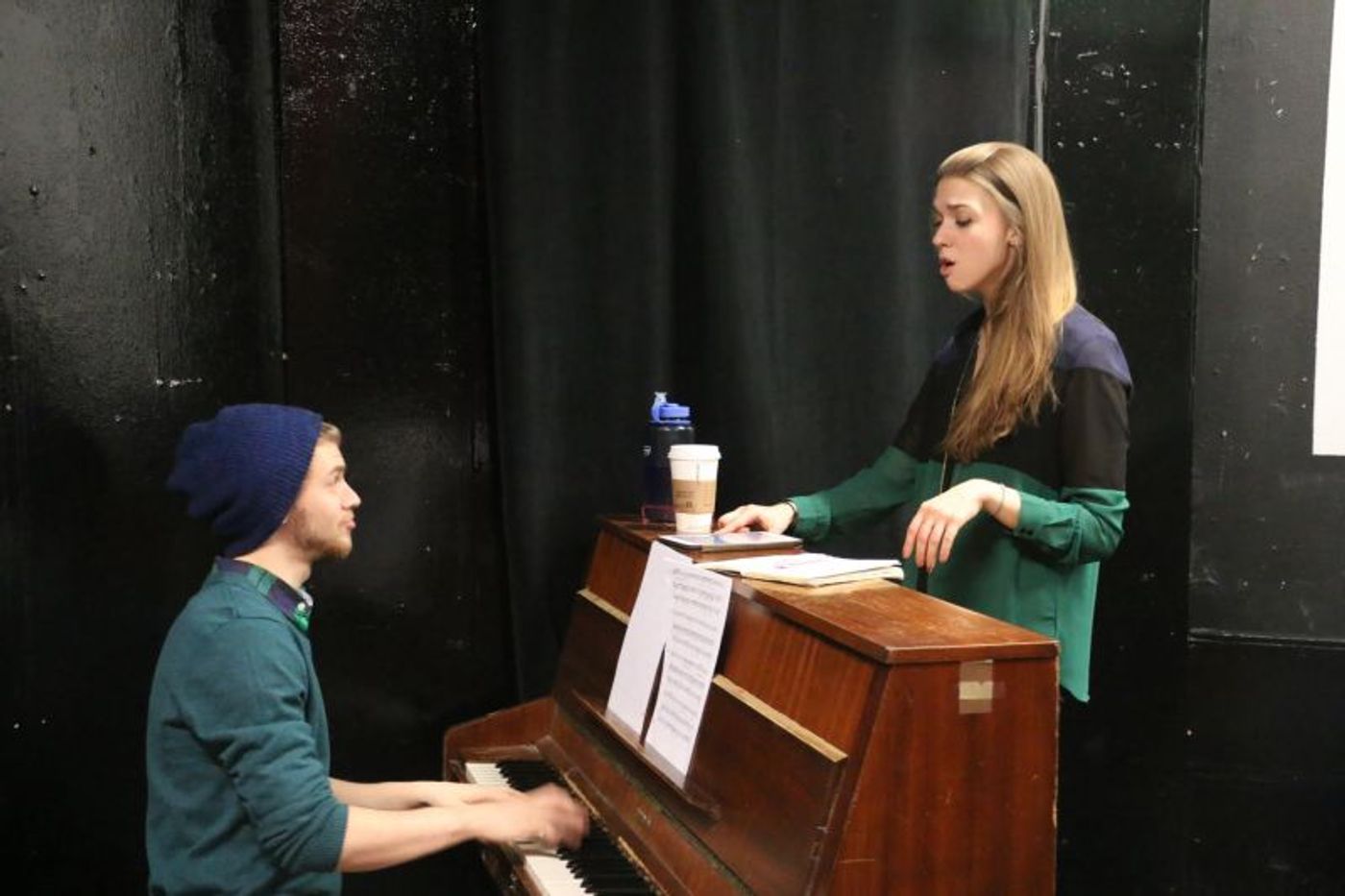 Photo Flash: Inside Rehearsal for LOVE SONGS FOR VDAY at 54 Below  Image