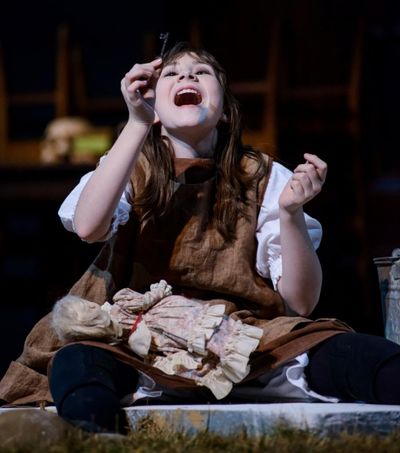 Lexi Gwynn as Helen Keller  Photo